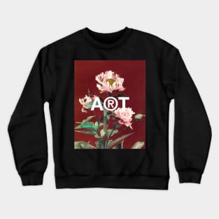 Peony still life vintage flowers Crewneck Sweatshirt